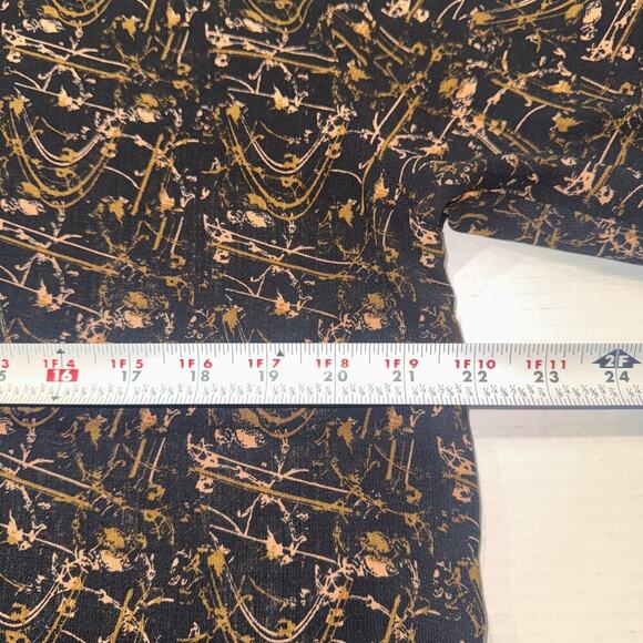 VINTGAE Stacy Adams CLUBBING Shirt Button Up Short Sleeve Black - Men's Size M - Picture 6 of 9